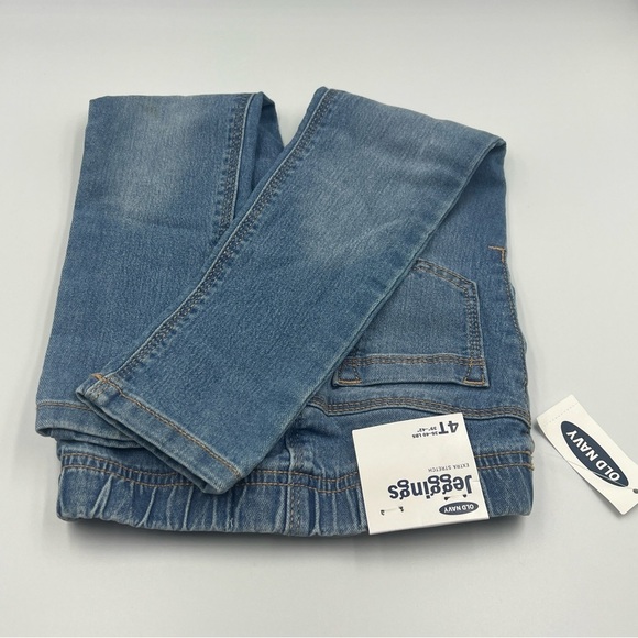 Girls Leggings 4T Blue Denim from Old Navy | Stretchy - Picture 4 of 5